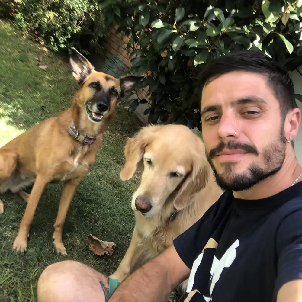 AgustÃn-Sande-educador-canino-selva